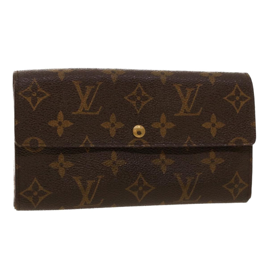 LOUIS VUITTON Monogram Portefeuille Sarah Long Wallet LV Auth 42120 | Studio Nafay