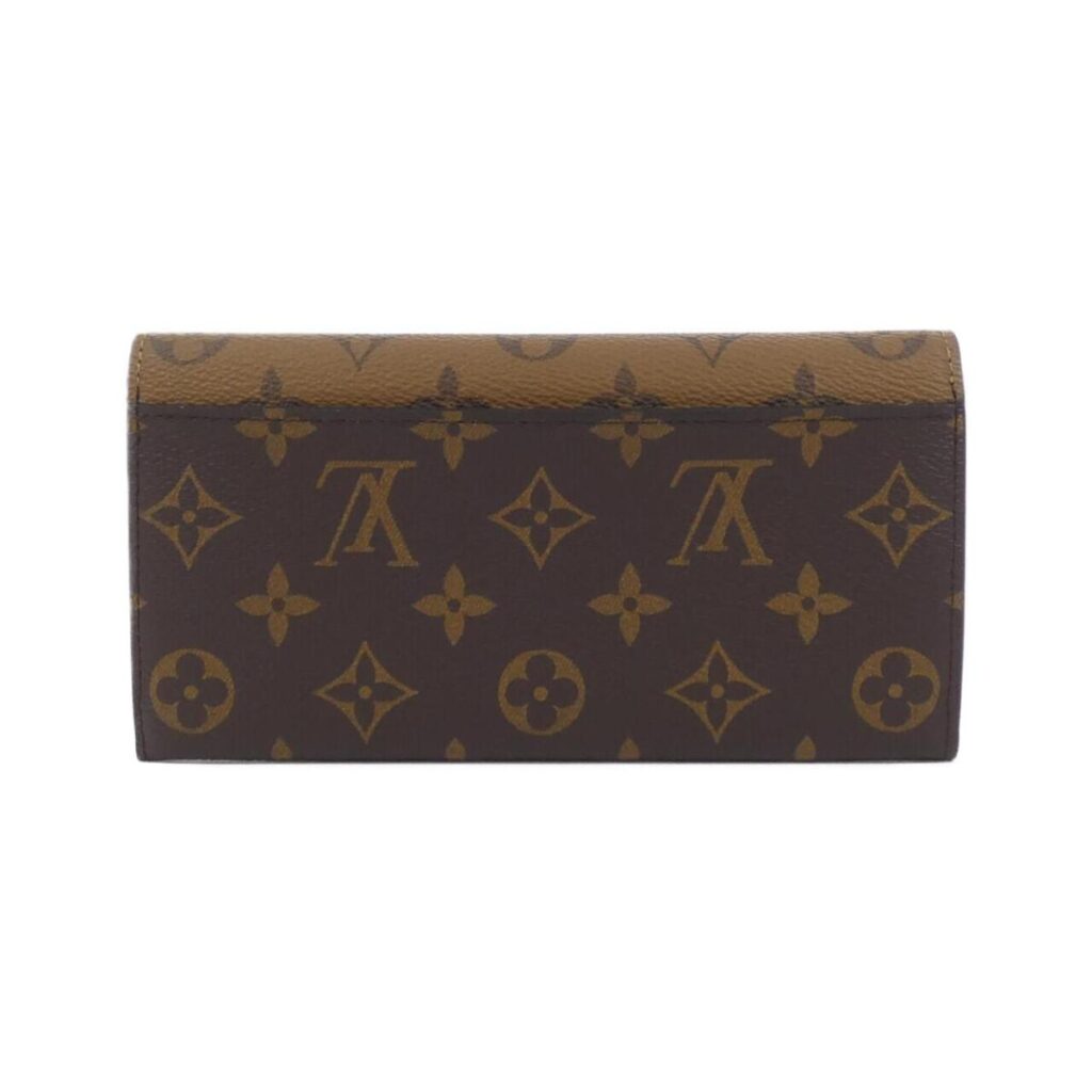 Louis Vuitton Monogram Reversee Vial Monogram Amplant Portefolio Emily Wallet - Product Image 2