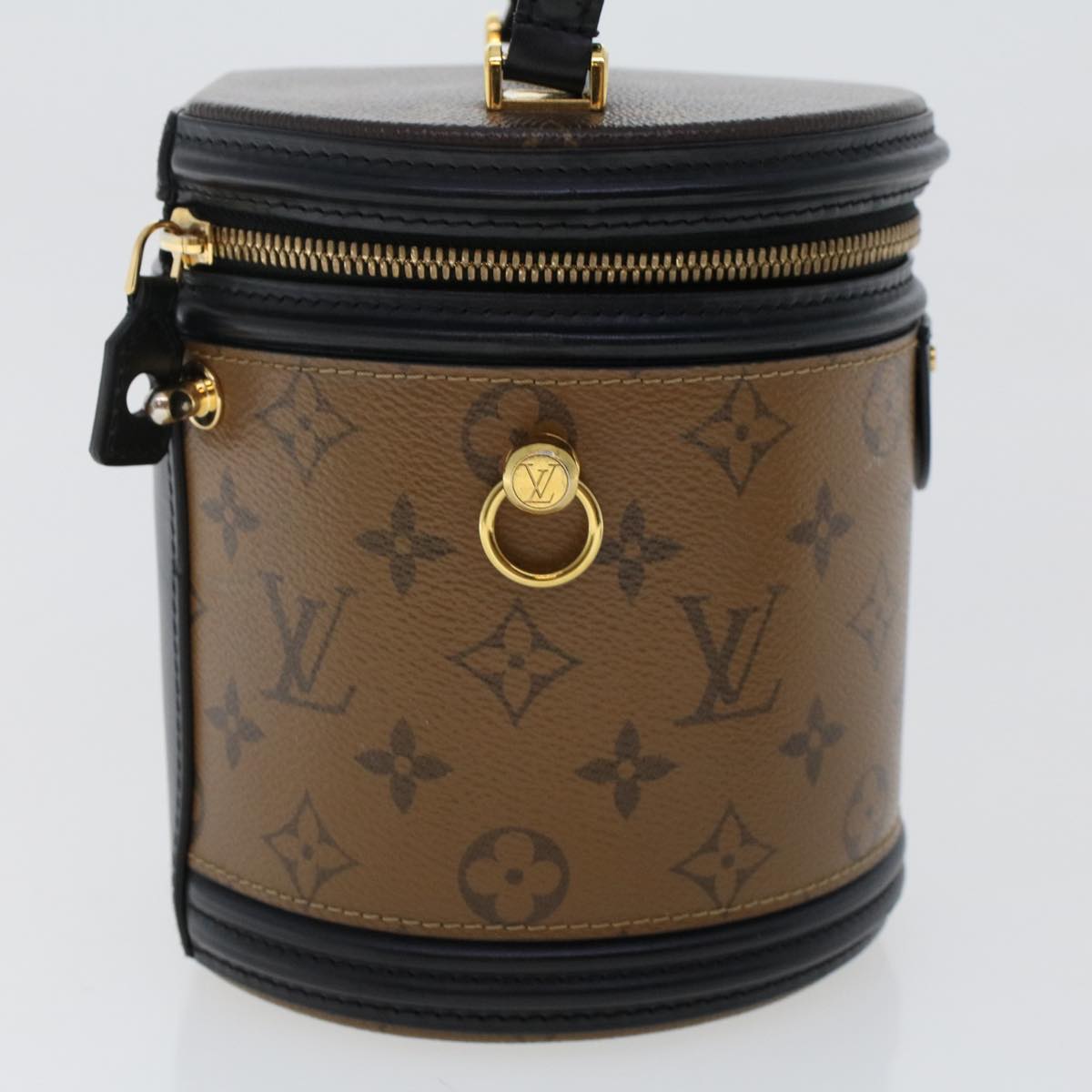 LOUIS VUITTON Monogram Reverse Cannes Hand Bag 2way LV Auth 44215A