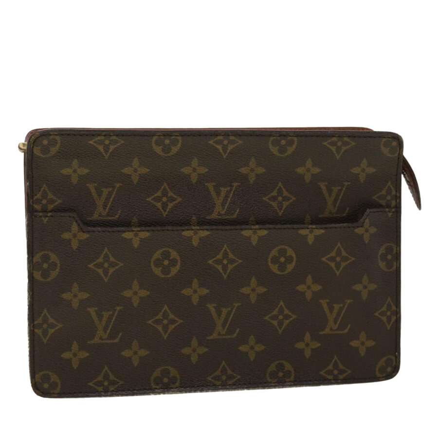 LOUIS VUITTON Monogram Pochette Homme Clutch Bag LV Auth 45147 | Studio Nafay