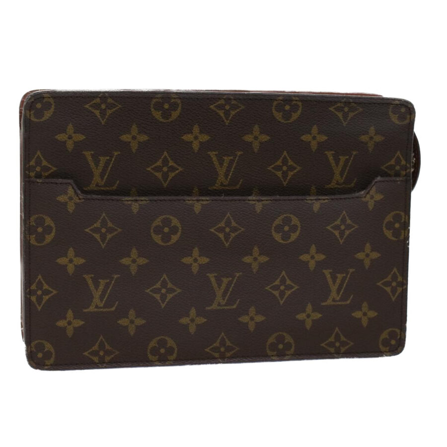 LOUIS VUITTON Monogram Pochette Homme Clutch Bag LV Auth 45702 | Studio Nafay