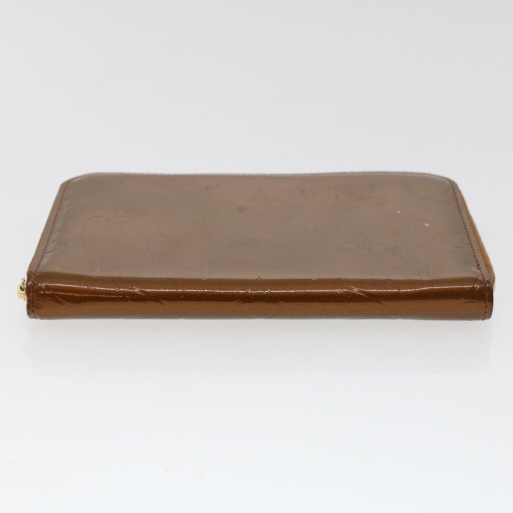 LOUIS VUITTON Monogram Vernis Eldridge Long Wallet Bronze LV Auth 46300 - Product Image 2