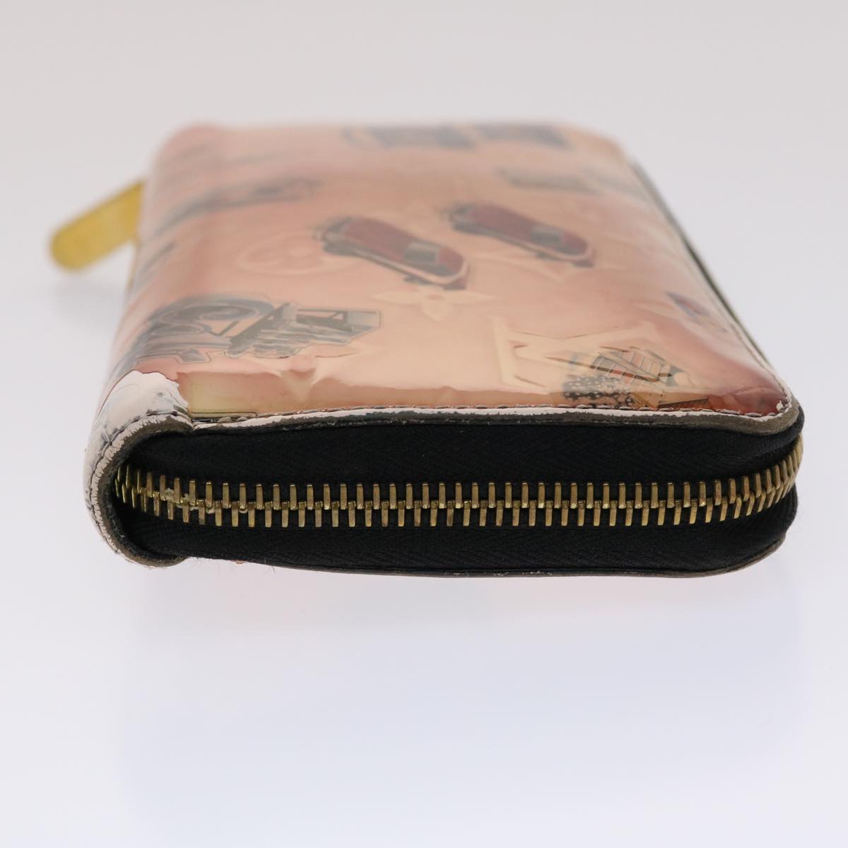 LOUIS VUITTON Monogram Vernis Nicolas Ghesquire Zippy Wallet Auth 46865