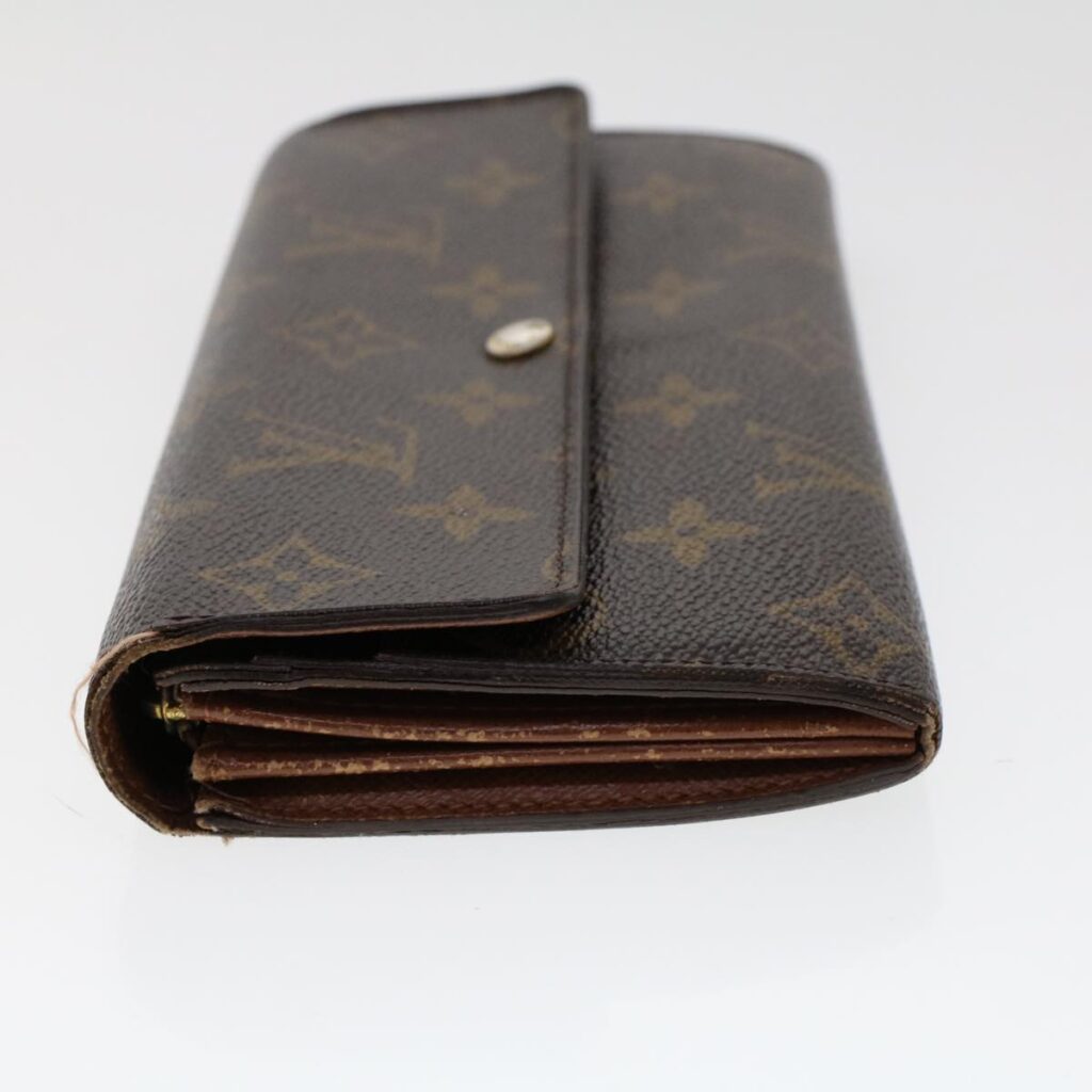 LOUIS VUITTON Monogram Portefeuille Sarah Long Wallet LV Auth 47299 - Product Image 2