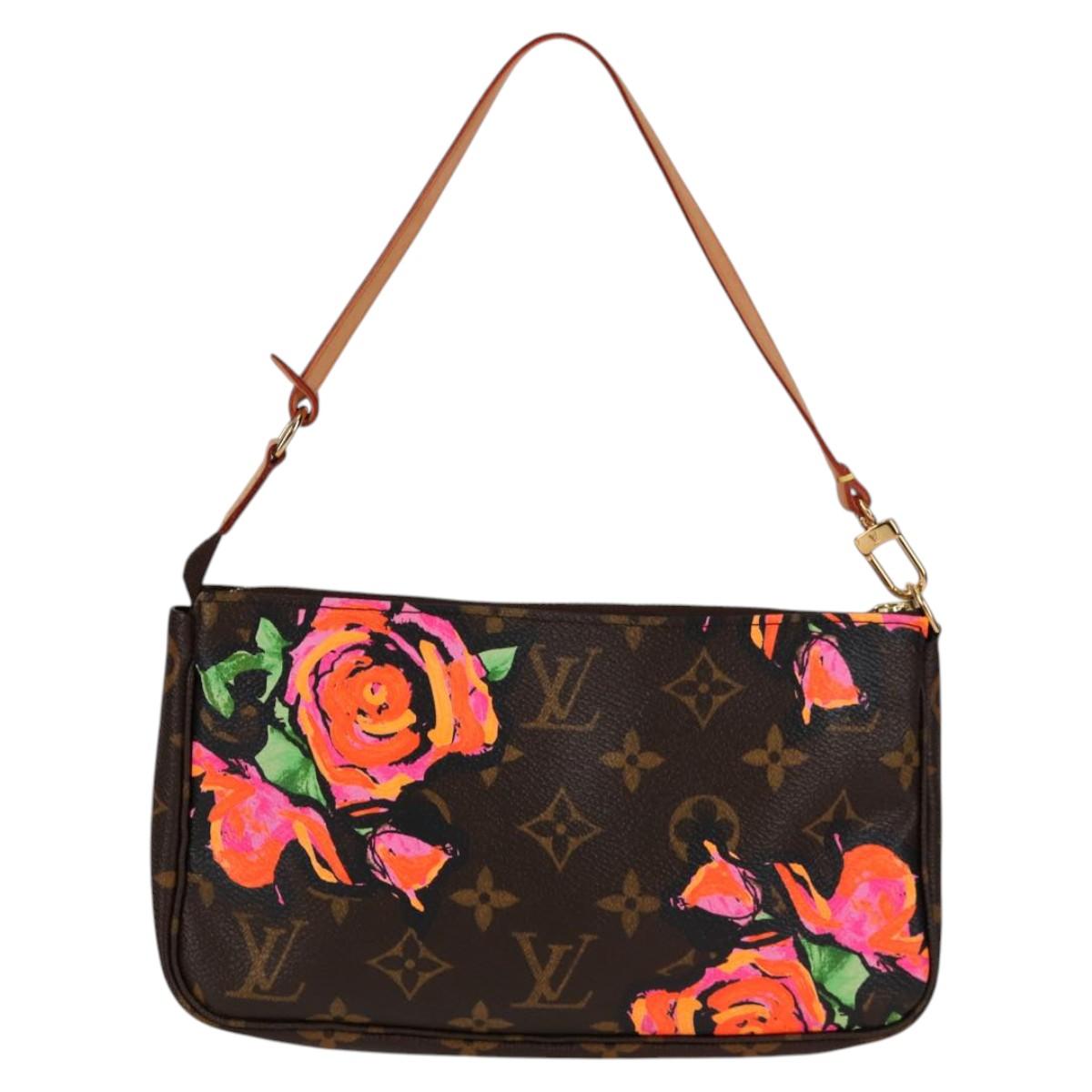 Louis Vuitton Pochette Accessoire Canvas Clutch Bag ( )
