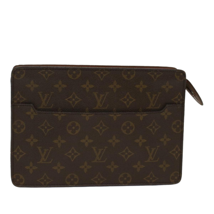 LOUIS VUITTON Monogram Pochette Homme Clutch Bag LV Auth 49338 | Studio Nafay