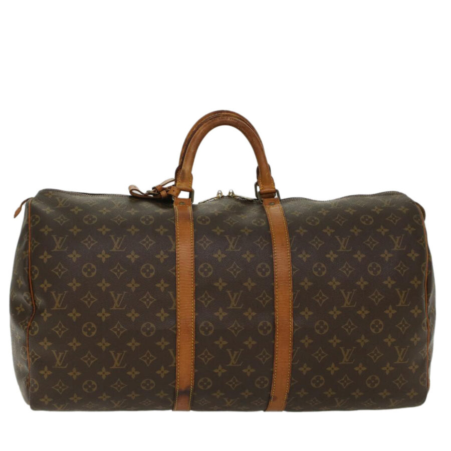LOUIS VUITTON Monogram Keepall 55 Boston Bag LV Auth 49421 | Studio Nafay