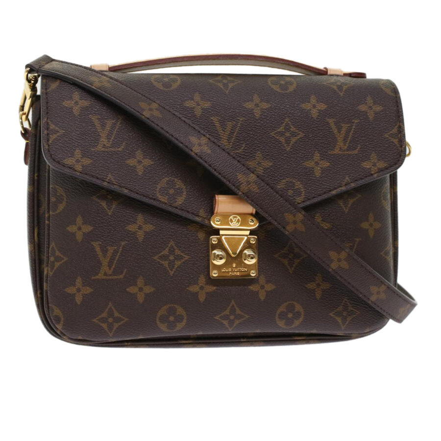 LOUIS VUITTON Monogram Pochette Metis MM Hand Bag 2way LV Auth 49466A | Studio Nafay