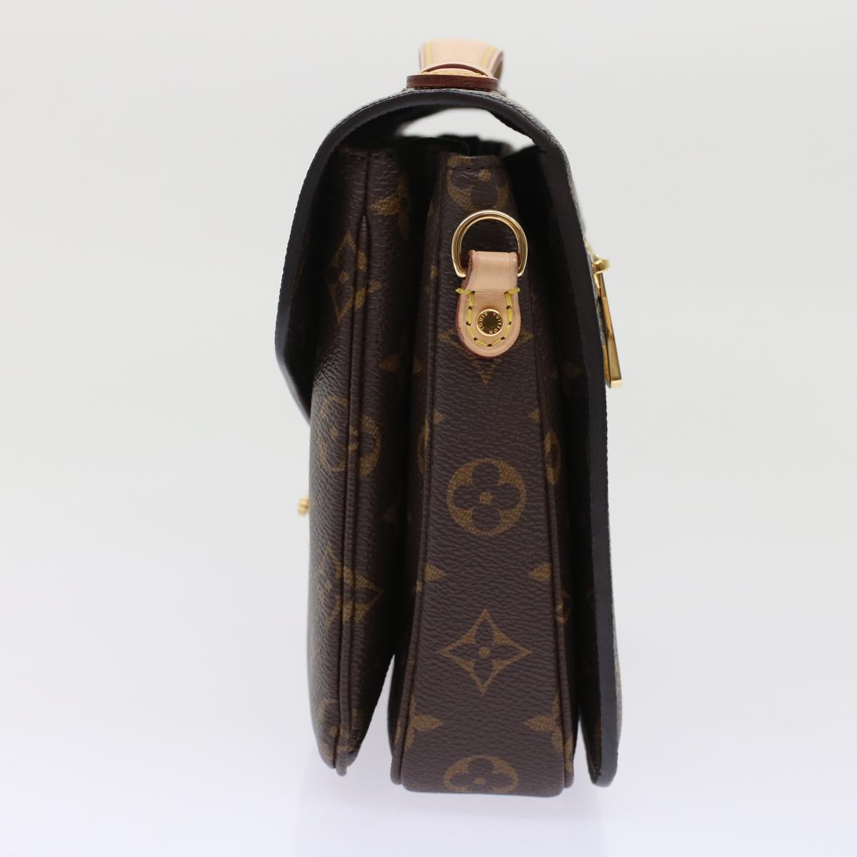 LOUIS VUITTON Monogram Pochette Metis MM Hand Bag 2way LV Auth 49466A