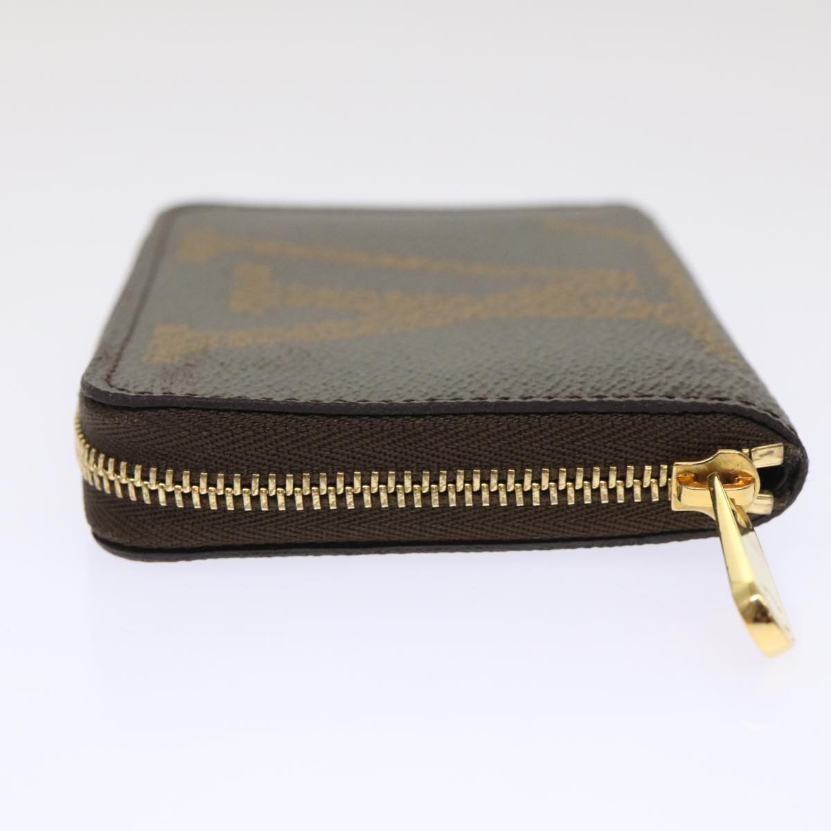 LOUIS VUITTON Monogram Giant Zippy Coin Purse Wallet LV Auth 49495