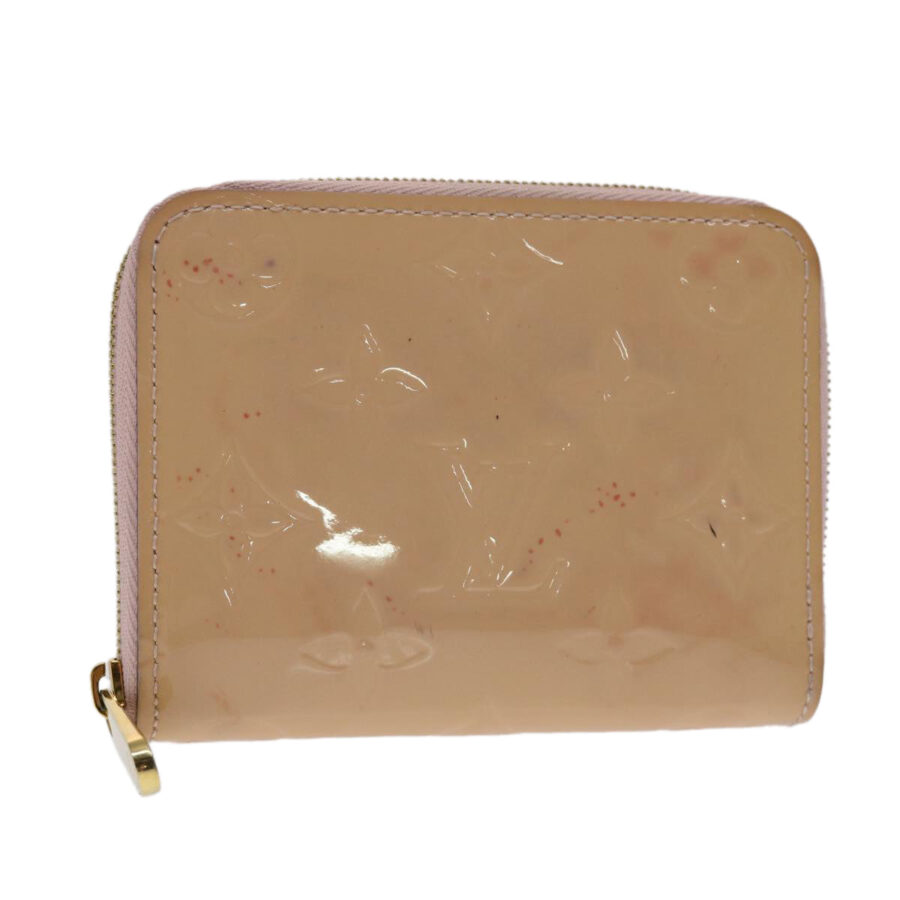 LOUIS VUITTON Monogram Vernis Zippy Coin Purse Rose Valerine Auth 49521 | Studio Nafay