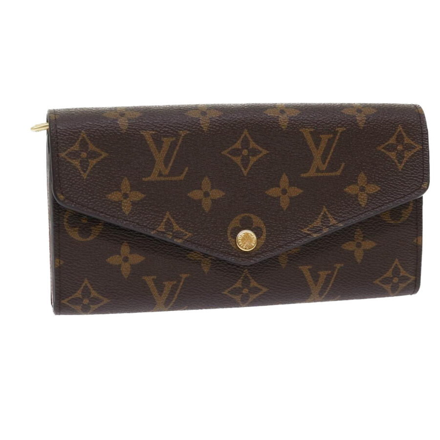 LOUIS VUITTON Monogram Portefeuille Sarah Long Wallet LV Auth 49959A | Studio Nafay
