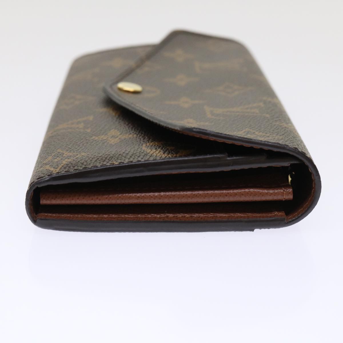 LOUIS VUITTON Monogram Portefeuille Sarah Long Wallet LV Auth 49959A