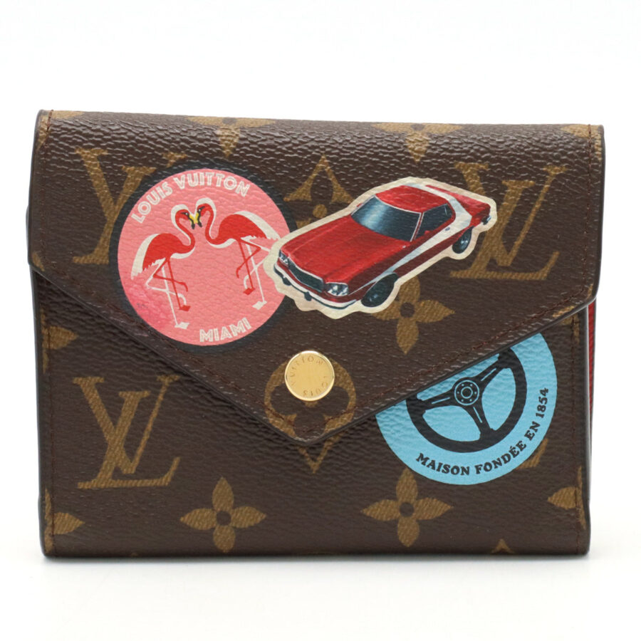 Louis Vuitton Monogram Portfolio Victoria Three Folded Wallet Three Folded Two Colors Jesse World Tour | Studio Nafay