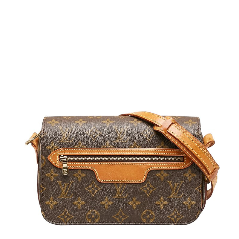 Louis Vuitton Monogram Saint Germain 24 Shoulder Bag Brown PVC Leather | Studio Nafay