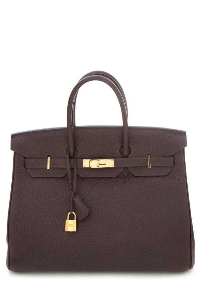 HermesChocolate 35 CM Birkin Handbag - Product Image 2