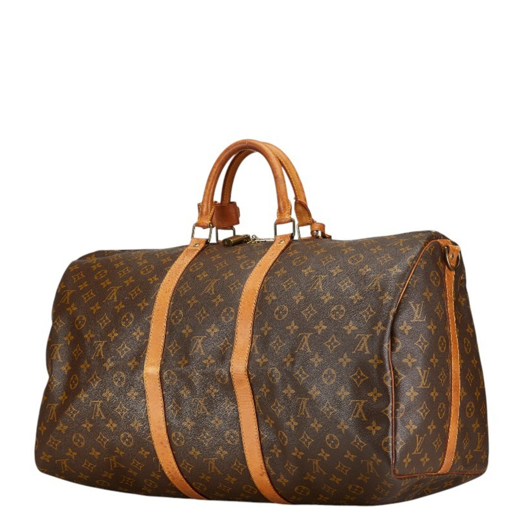 Louis Vuitton Pvc Leather Boston Bag Shoulder Bag
