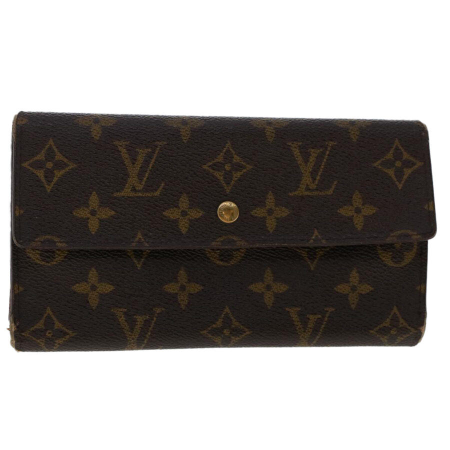 LOUIS VUITTON Monogram Portefeuille International Long Wallet Auth 50212 | Studio Nafay