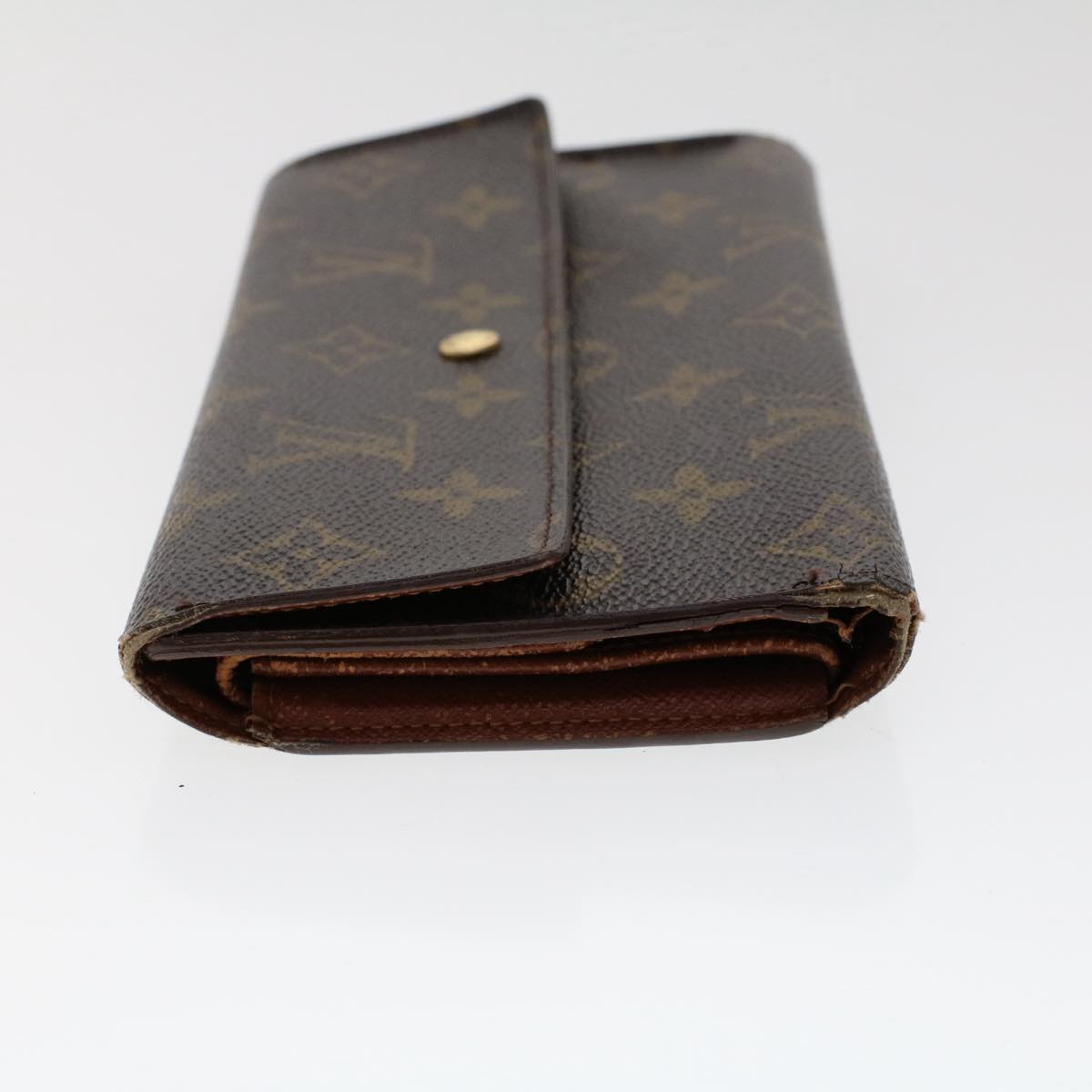 LOUIS VUITTON Monogram Portefeuille International Long Wallet Auth 50212
