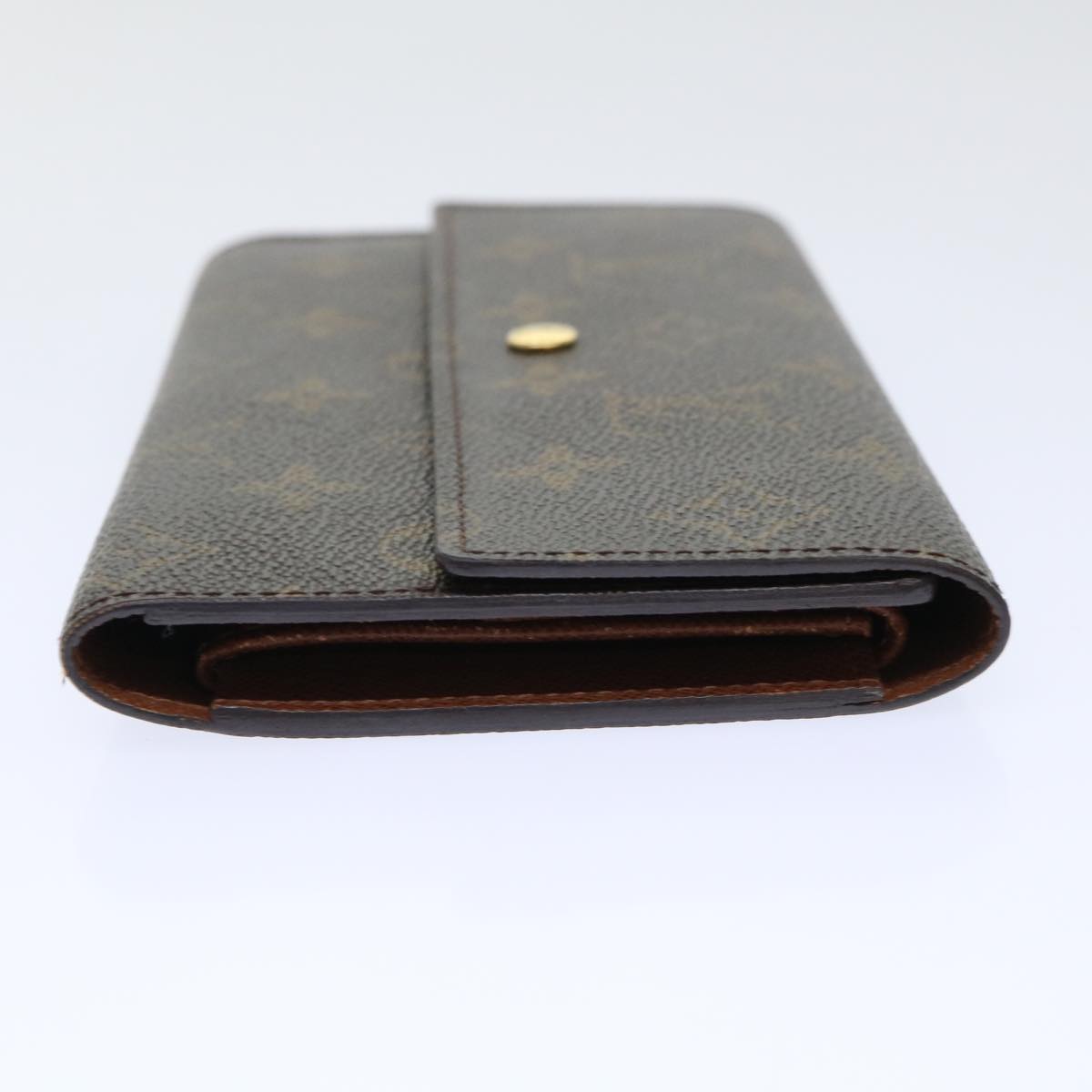 LOUIS VUITTON Monogram Portefeuille International Long Wallet Auth 50444