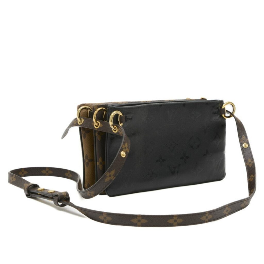 Louis Vuitton Monogram Monogram Reverse Leather Pochette Shoulder Bag