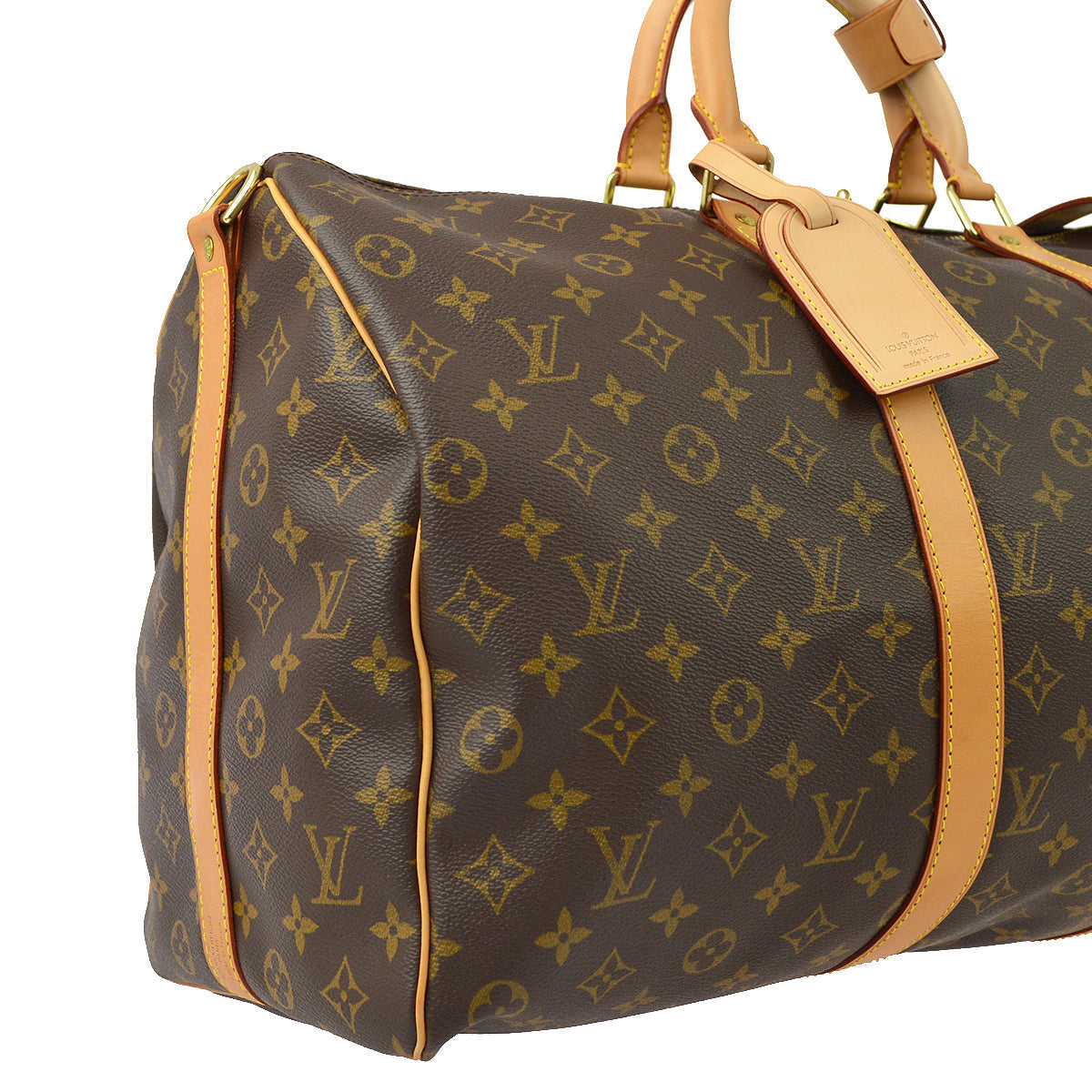 Louis Vuitton Monogram Keepall Bandouliere 50 Duffle Bag