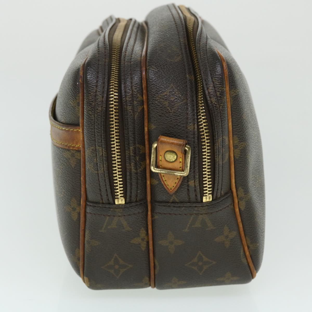 LOUIS VUITTON Monogram Reporter PM Shoulder Bag LV Auth 51595