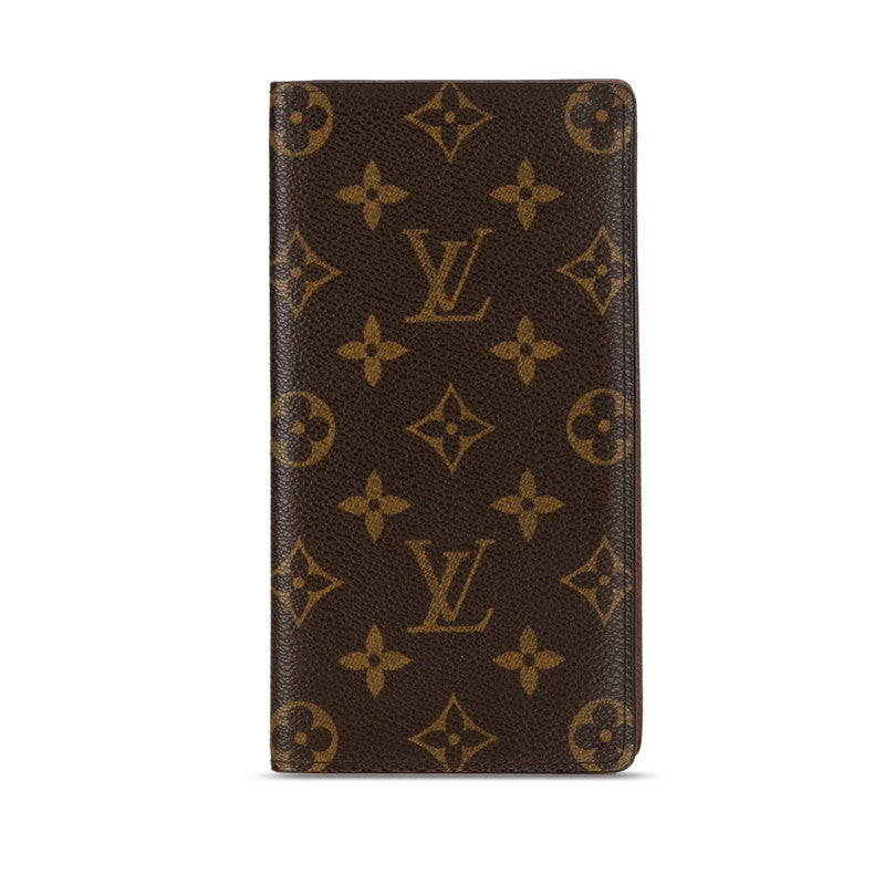 Louis Vuitton Monogram Porte Jaeger Le Coultre Credy Double Fold Wallet Brown PVC Louis Vuitton | Studio Nafay