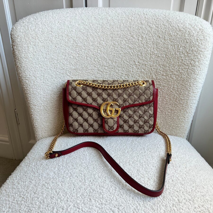 Gucci GG Beige Marmont Small Shoulder Bag (RRP £1,570) | Studio Nafay