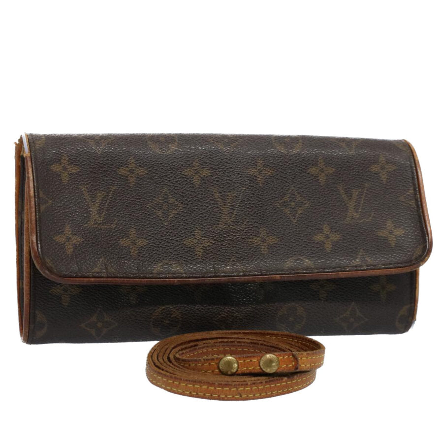 LOUIS VUITTON Monogram Pochette Twin GM Shoulder Bag LV Auth 53034 | Studio Nafay