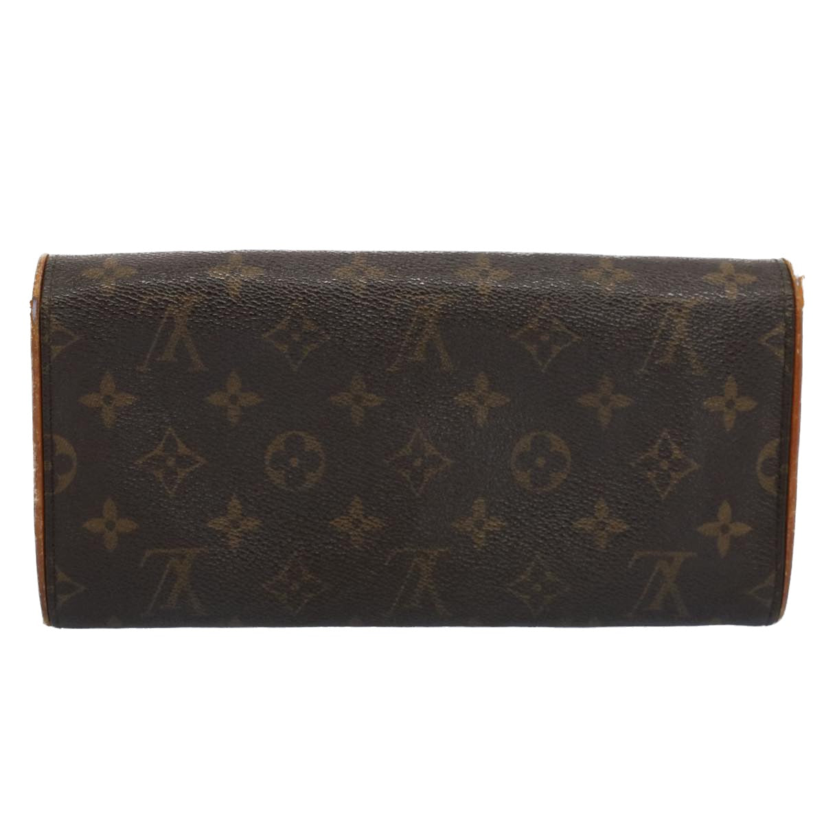 LOUIS VUITTON Monogram Pochette Twin GM Shoulder Bag LV Auth 53034