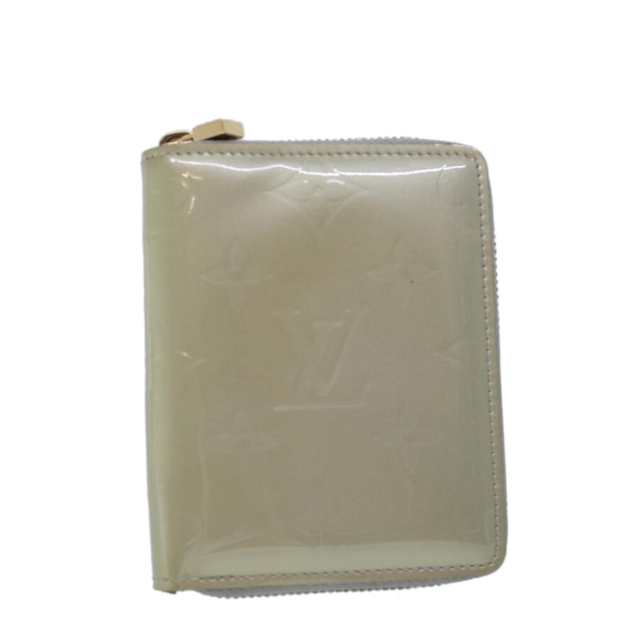 LOUIS VUITTON Monogram Vernis Bloom Wallet Gris LV Auth 53059 | Studio Nafay