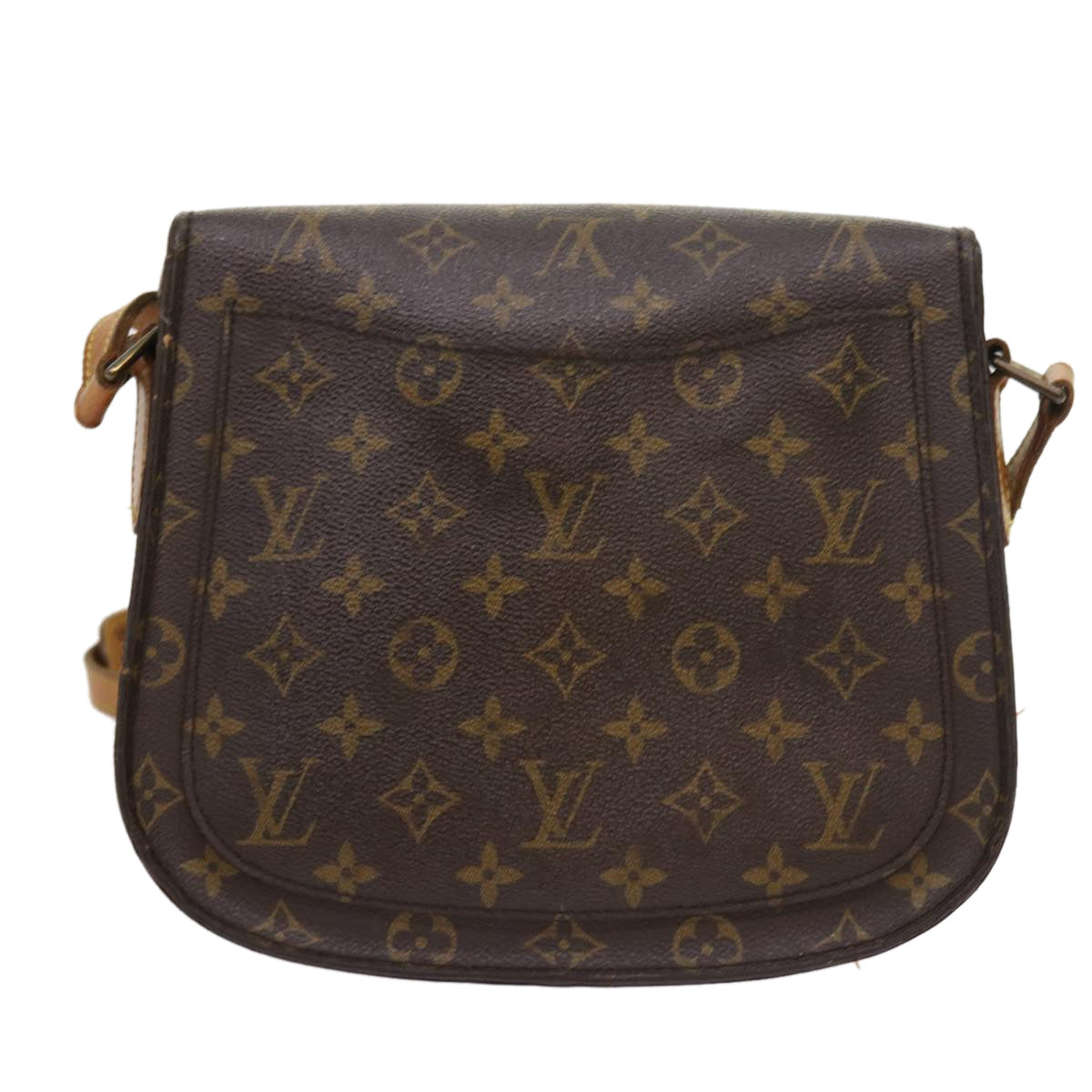 LOUIS VUITTON Monogram Saint Cloud GM Shoulder Bag LV Auth 54586