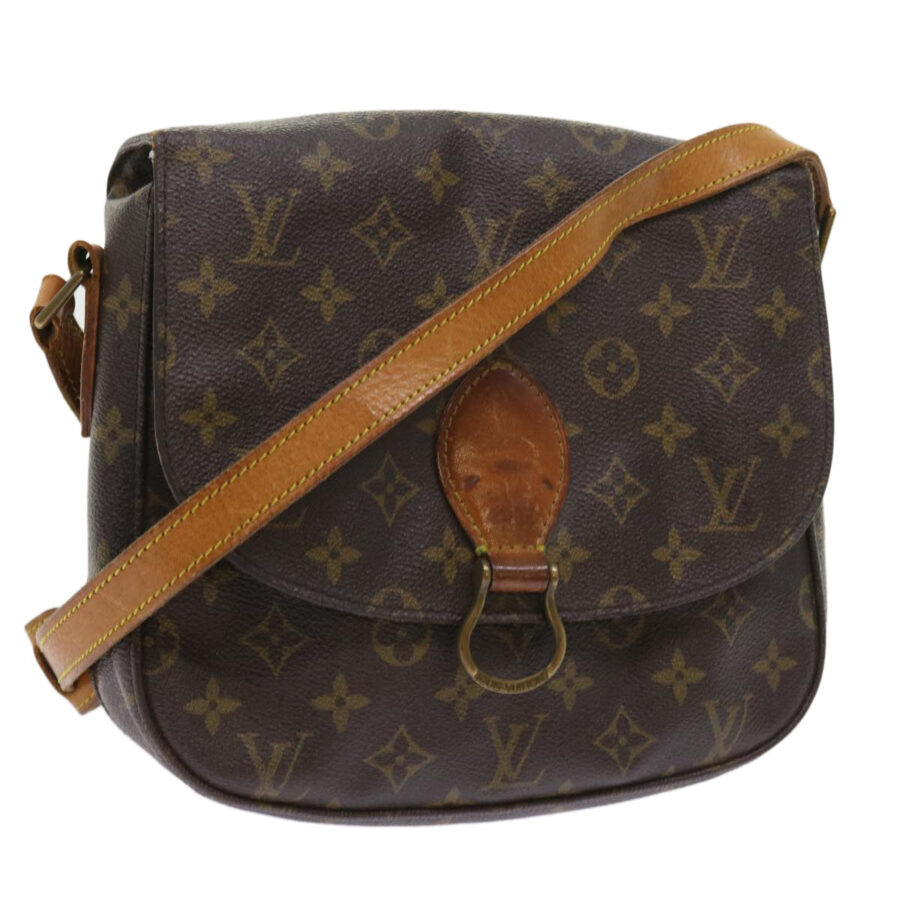 LOUIS VUITTON Monogram Saint Cloud GM Shoulder Bag LV Auth 55172 | Studio Nafay