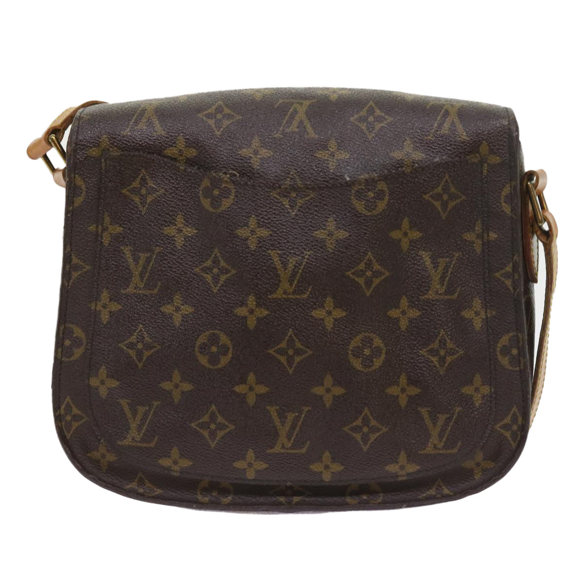 LOUIS VUITTON Monogram Saint Cloud GM Shoulder Bag LV Auth 55172