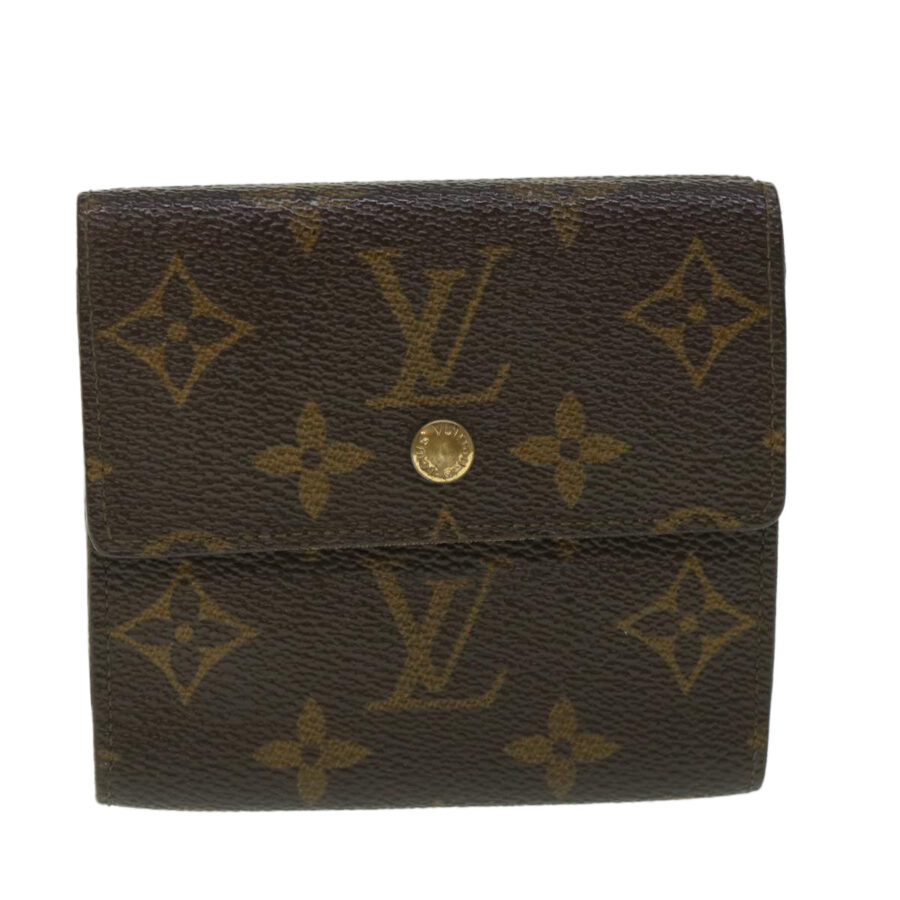 LOUIS VUITTON Monogram Portefeuille Elise Wallet LV Auth 56111 | Studio Nafay