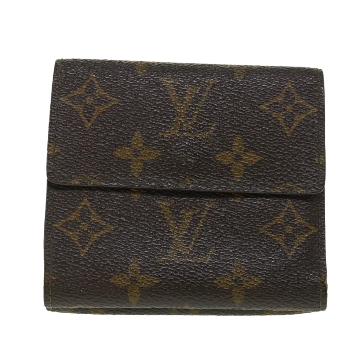 LOUIS VUITTON Monogram Portefeuille Elise Wallet LV Auth 56111