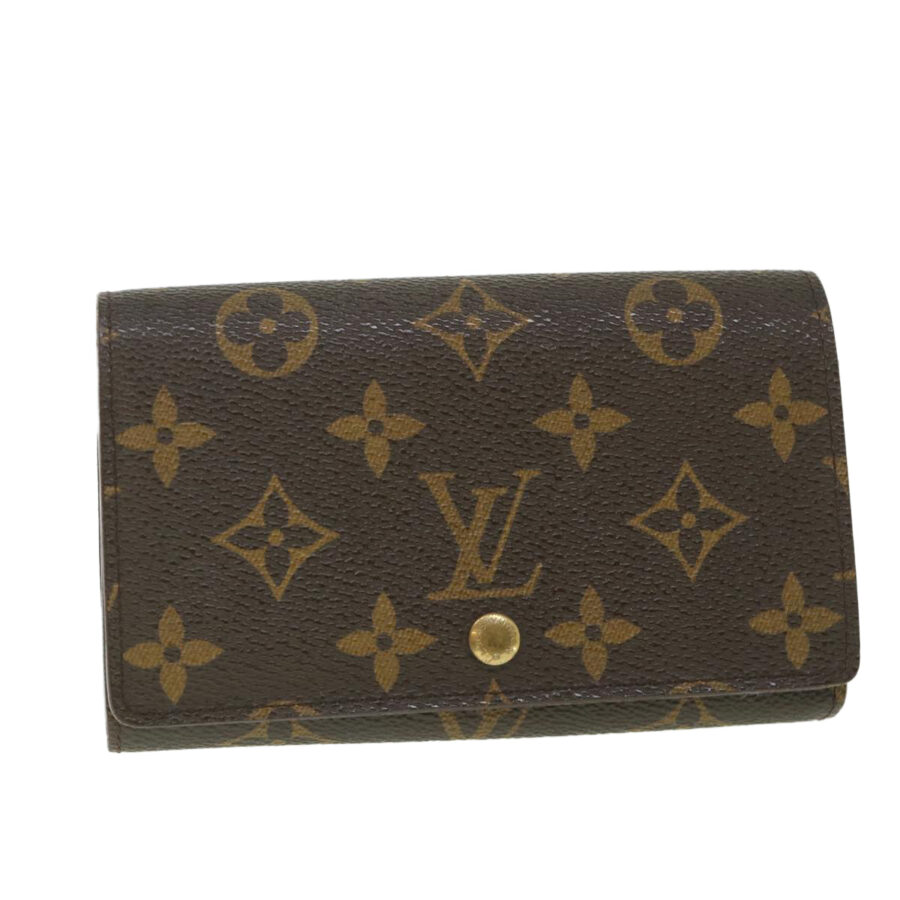 LOUIS VUITTON Monogram Porte Monnaie Billets Tresor Wallet LV Auth 56113 | Studio Nafay