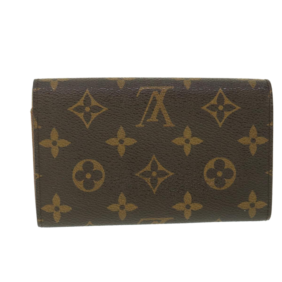 LOUIS VUITTON Monogram Porte Monnaie Billets Tresor Wallet LV Auth 56113