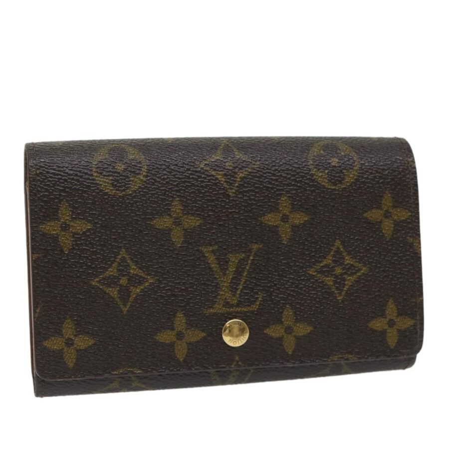 LOUIS VUITTON Monogram Porte Monnaie Billets Tresor Wallet LV Auth 56114 | Studio Nafay