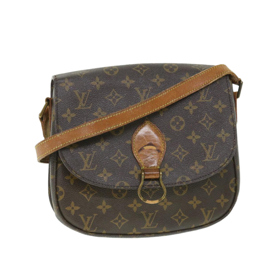 LOUIS VUITTON Monogram Saint Cloud GM Shoulder Bag LV Auth 56207 | Studio Nafay