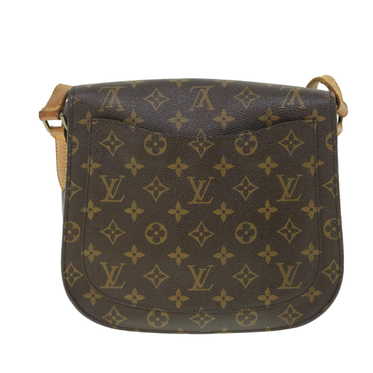 LOUIS VUITTON Monogram Saint Cloud GM Shoulder Bag LV Auth 56207