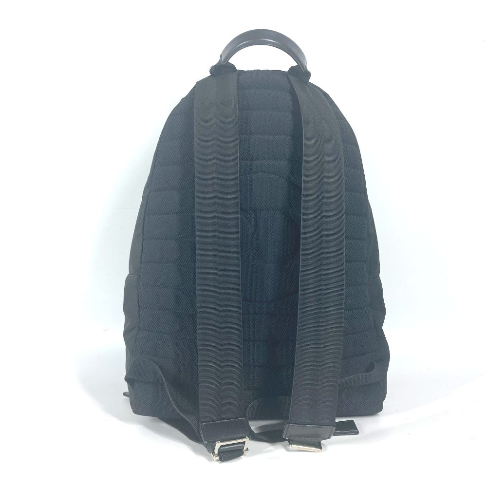 Dior Backpack Nylon black Bee bee logo unisex(Unisex)