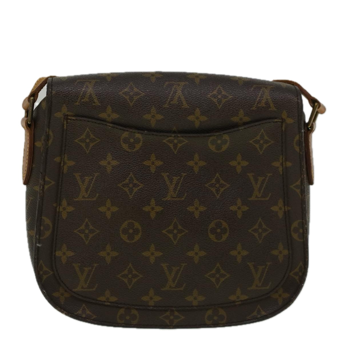 LOUIS VUITTON Monogram Saint Cloud GM Shoulder Bag LV Auth 56851