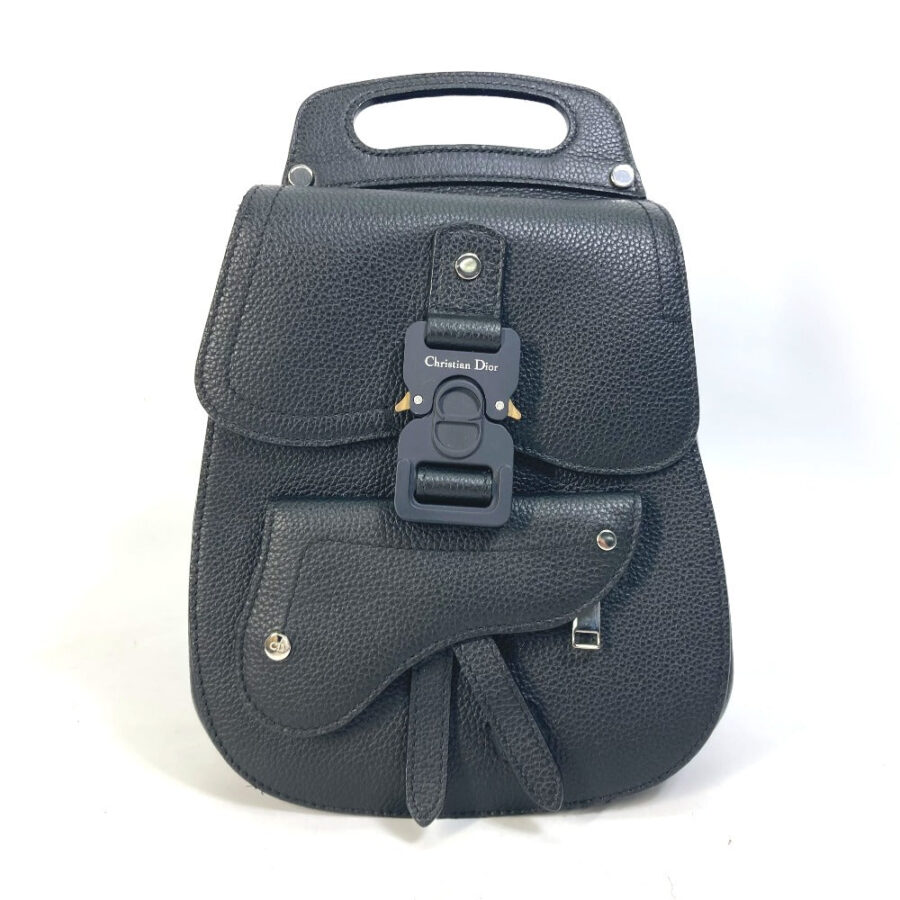 Dior Backpack Calfskin black Bag Gallop Gallop mens | Studio Nafay