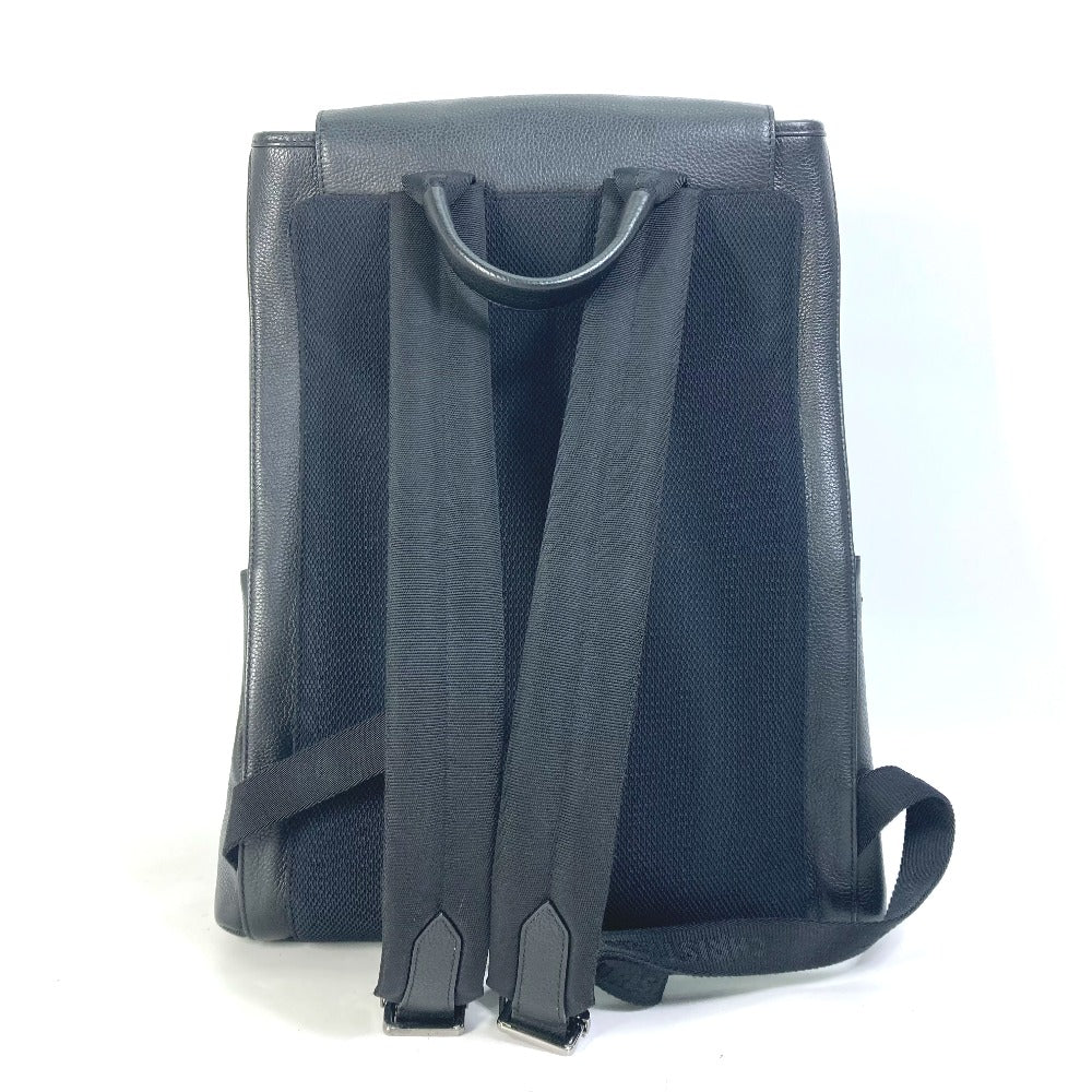 Dior Backpack 1ADBA143SSE leather black Saddle backpack mens