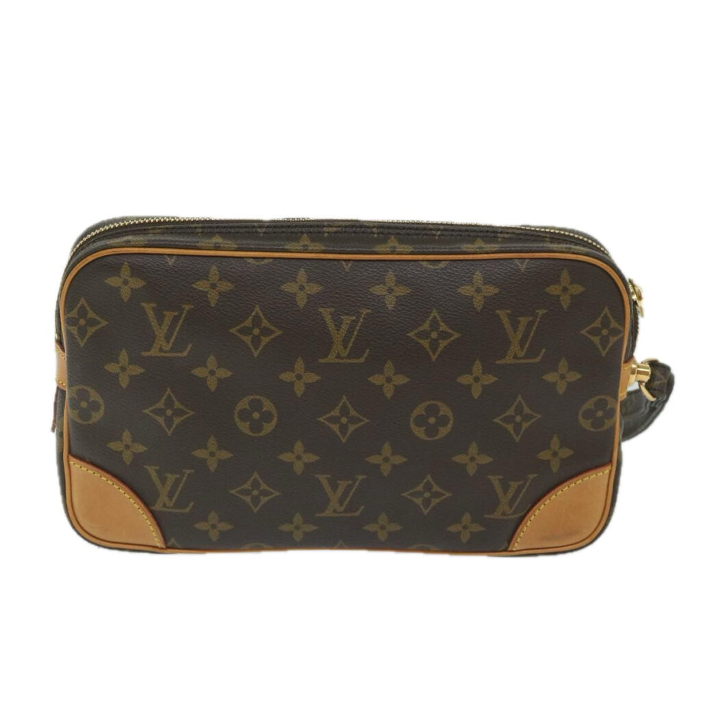 LOUIS VUITTON Monogram Marly Dragonne GM Clutch Bag LV Auth 58458 - Product Image 2