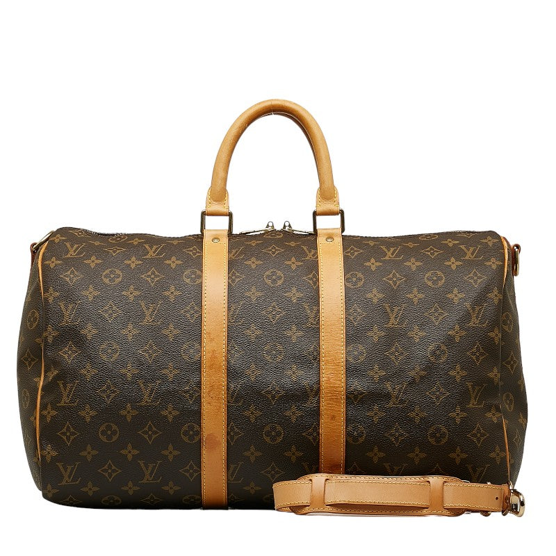 Louis Vuitton Monogram Keepall Bandrier 45 Boston Bag Handbag Shoulder Bag 2WAY Brown PVC Leather Louis Vuitton | Studio Nafay