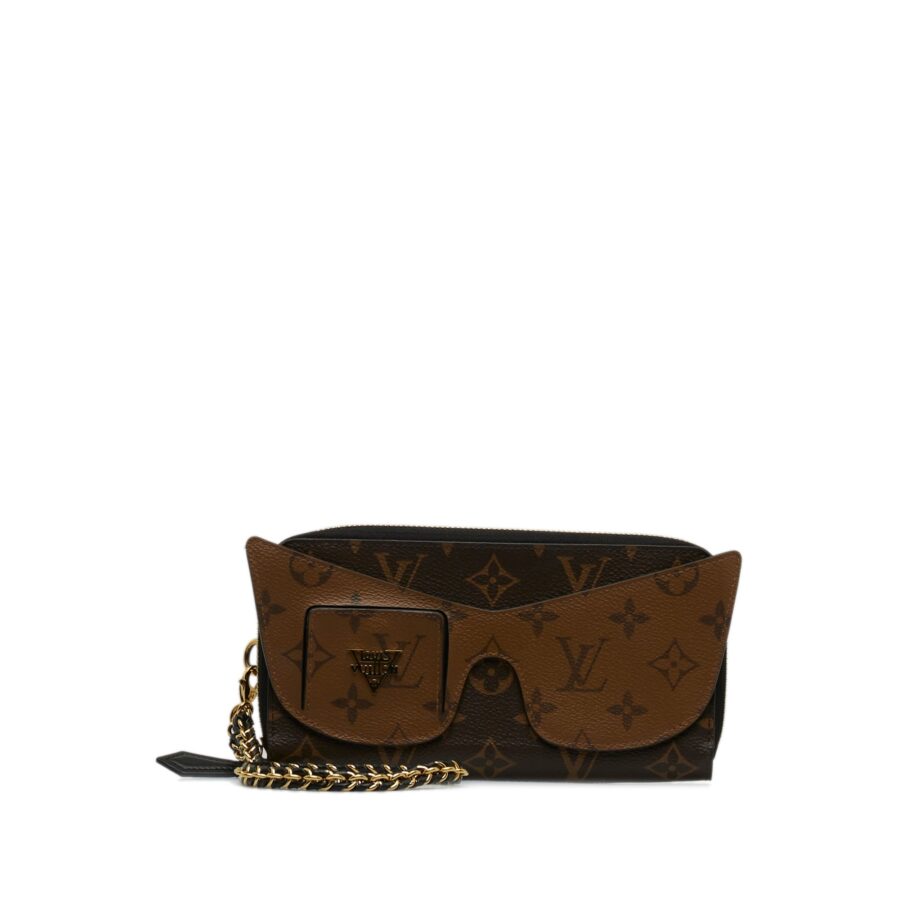 LOUIS VUITTON Monogram Reverse Zippy Wallet Shades Long Wallets | Studio Nafay