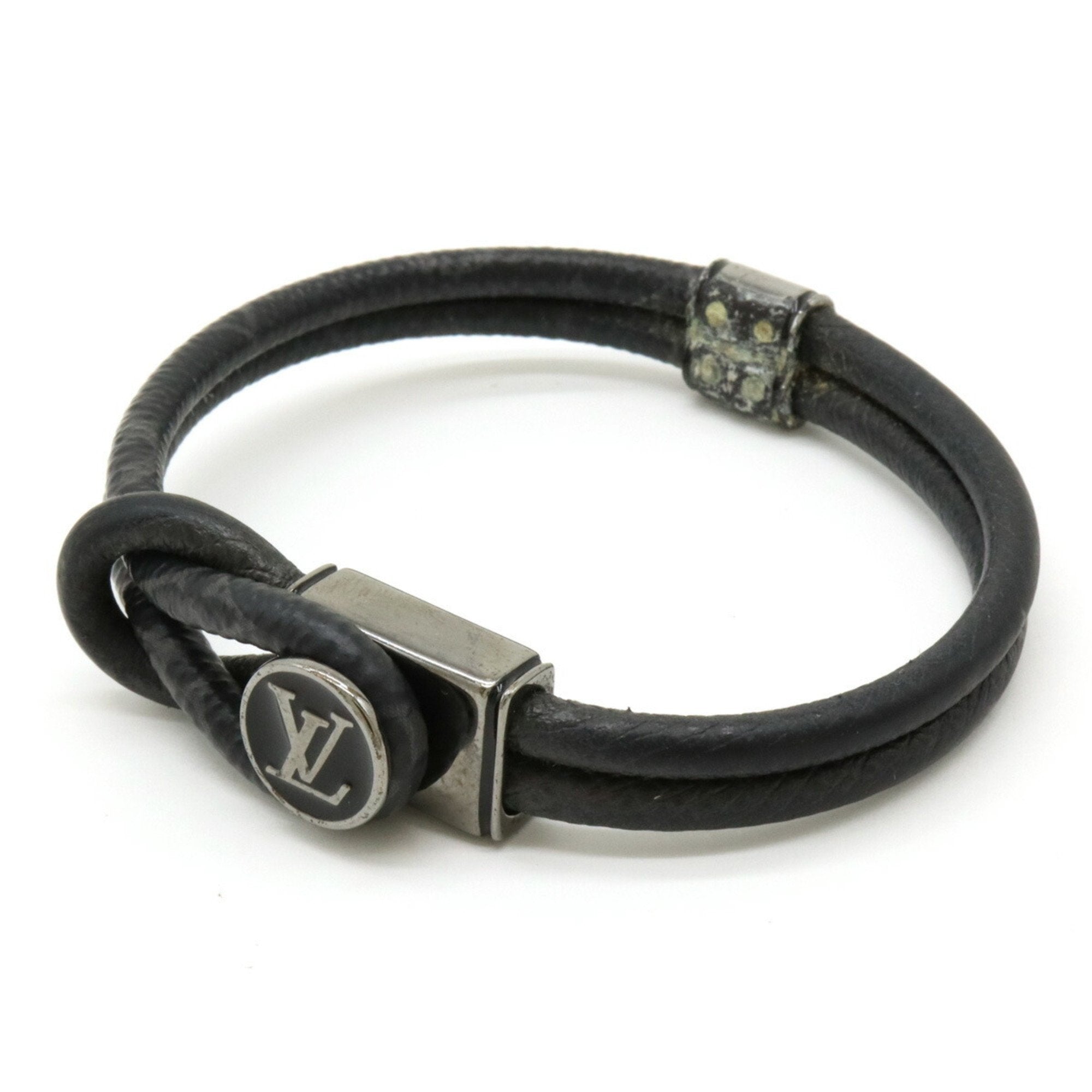 Louis Vuitton Monogram Eclipse Metal Monogram Eclipse Charm Bracelet
